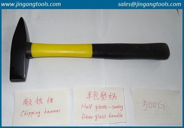 Chipping hammer with fiber glass handle H047