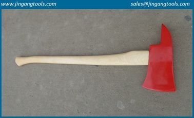 Firefighting axe with ash handle, fire fighting axe with ash wood handle, pick head axe