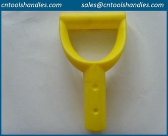 spade D grip handle, red color D shovel handle