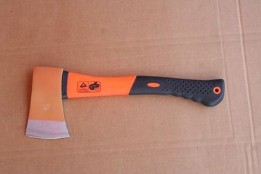 A601 long fiber glass handle axe, felling axe with fiberglass handle, 45#, 65mn, drop forged