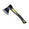 Axe with rubber handle, 45# carbon steel forged axe head with fiber glass handle