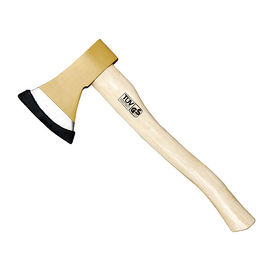 A613 axe with hickory handle, 45# carbon steel forged, heat treatment