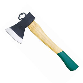 A613 axe with wooden handle, 45# carbon steel forged, heat treatment