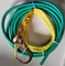 15ft Yellow Green Blue Red No Tangle Tagline With Snap Hook HIGHEASY Tangle-Resistant Coated Taglines