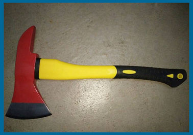 short handle fire fighting hatchet, 1000g axe head, wood handle or fiberglass handle, high quality fire rescue tool