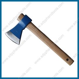 Genuime hickory handle axe hatchet, wood handle axe, axe with hickory handle 1/3 color handle