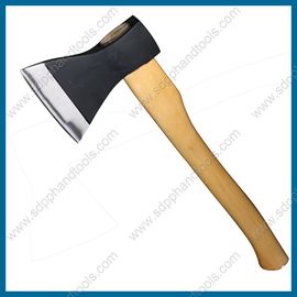 russia type axe with hardwood handle, striking tools, short wood shaft hatchet, high quality hatchet