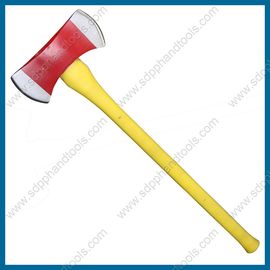 chrome plate double bit axe with fiberglass handle, 3.5LB double bit axes, 36 inch handle