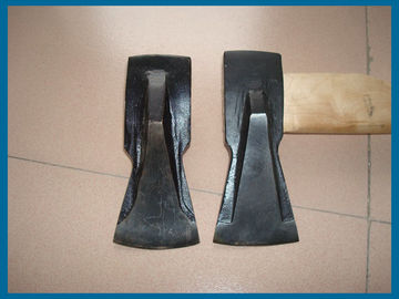 splitting axe with wedge, steel cover handle, 1/3 color ash wood handle, wedge axes china supplier