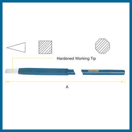 Crow Bar - Wedge Point, Oct  Shank, 65Mn steel forged, heat treatment crowbar factory from china