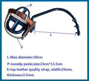 E104  Electric wooden pole climbers Climbing Irons, Durable Electric Wood Pole Climbing Shoes Tree Climber