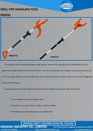 Drill pipe handling tool used for safe handling of bulk hose 1200mm-1600mm