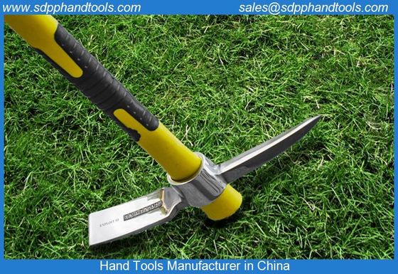 Stainless steel pickaxe, hoe, double-headed stainless steel chisel axe, mountain climbing pickaxe, picks