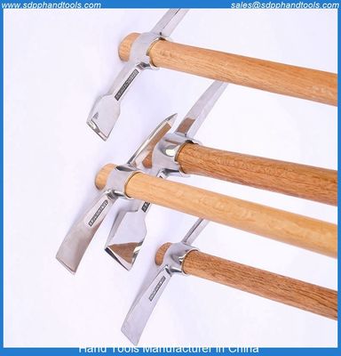 Stainless steel pickaxe,stainless steel chisel axe hoe,mountain climbing pickaxe picks hoes, stailess steel hand tool