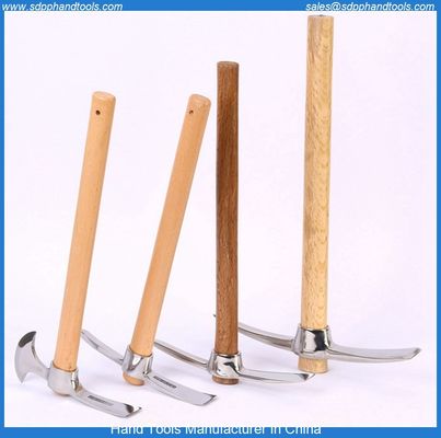 Stainless steel pickaxe,stainless steel chisel axe hoe,mountain climbing pickaxe picks hoes, stailess steel hand tool