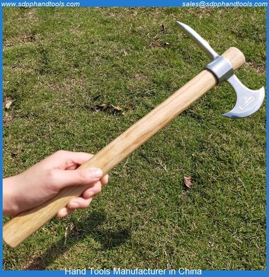 Stainless steel chisel axe, camping axe stainless steel materials, chrome plated axe with chisel, stainless steel tool