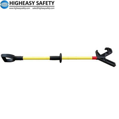 HIGHEASY push pull pole with rubber insert, push pull rod stick hand safety tools SHST42R-HIGHEASY hands free tools