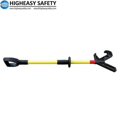 offshore handling free tools push pull poles with D grip and V nylon rubber, hands free working tools