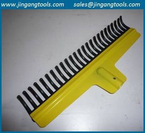 rubber garden rake,rubber rakes, 25 teeth rubber rake